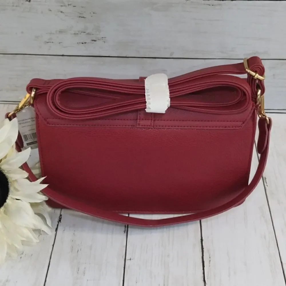 Womens Red Crossbody Purse